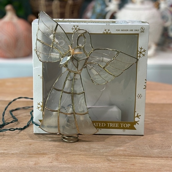 Anthropologie Illuminated Angel Tree Topper - Picture 5 of 17